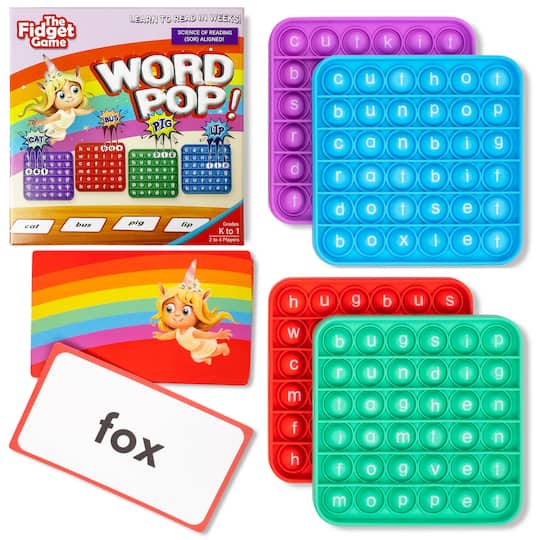 The Fidget Game Word Pop Set
